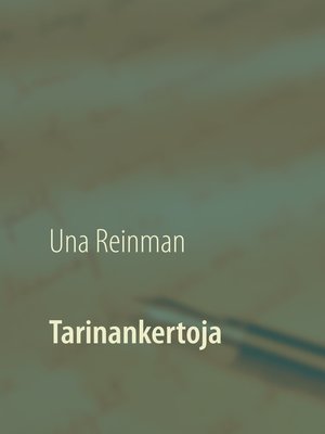 cover image of Tarinankertoja